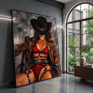 Cowgirl Leather Lingerie - Etsy
