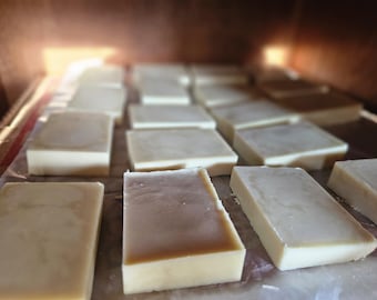 Jabón artesanal de leche de cabra (paquete de 4)