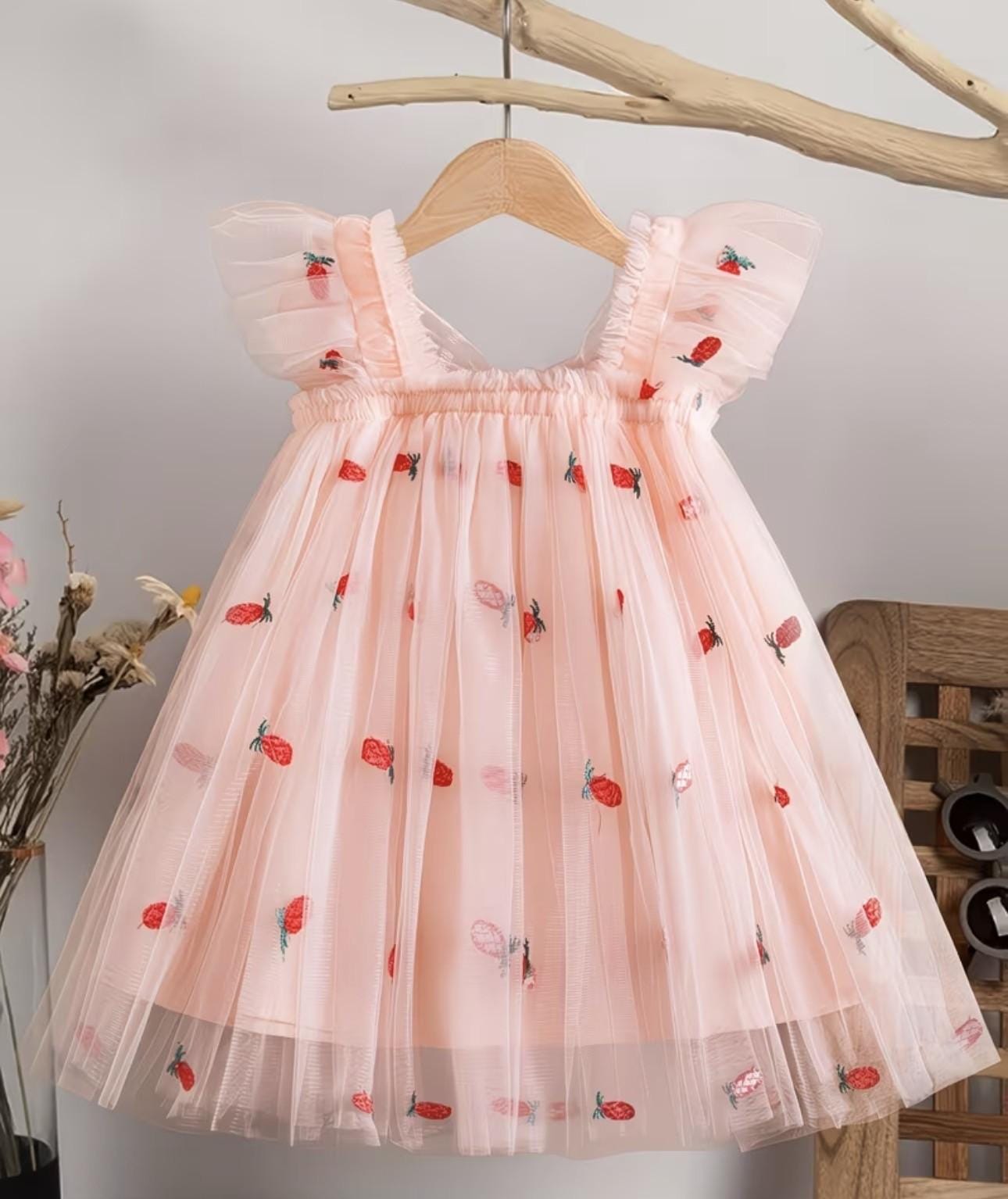 sachin and babi light blue dress Enchanted Garden Fairy Dress & Headband Rose – PixiLoves main image 1