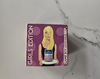 New Game Boy Advance SP Pink Girls edition console