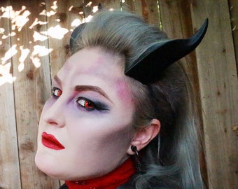 Medium Beast 3D Printed Costume Horns (Multiple Colors Available)