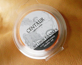 Mythos Candles 2.5oz Centaur (Oakmoss & Amber) Paraffin/soy Wax Melts