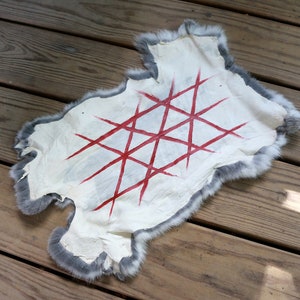 Web of Wyrd - Rabbit Fur Tarot/Altar Cloth