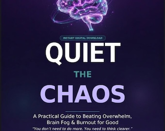 Burnout Recovery Ebook | Brain Fog, Mental Clarity Guide (Digital Download PDF)