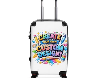 Create Your Own Custom Design Suitcase | Personalized Carry-On Luggage