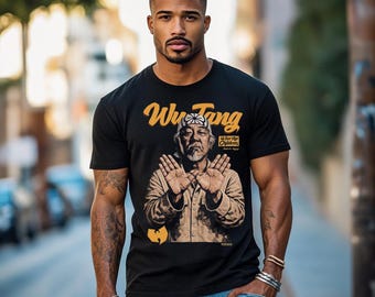 Wu Tang Inspired Graphic Tee | Vintage Martial Arts Hip Hop Shirt
