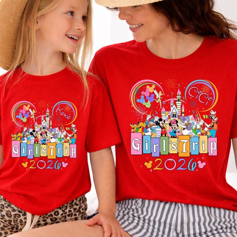 Personalized Disney Girls Trip 2026 Png, Disney Princess Bestie Best ...