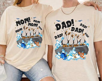 Mamá Gaviota PNG, Gaviotas de Buscando a Nemo PNG, Mamá Disney PNG, Regalo del Día de la Madre, PNG del Día de la Madre, camiseta de mamá