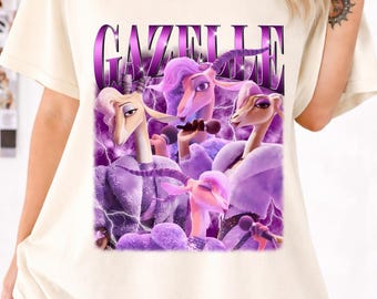 PNG inspirado en gacelas, PNG de cantante animal de dibujos animados, PNG al estilo de Zootopia, lindo regalo para fans