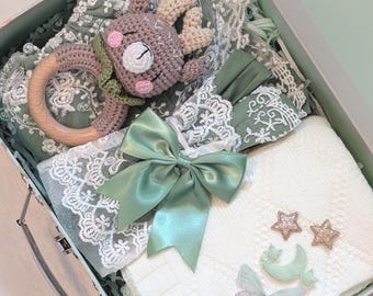 Zestaw prezentowy Treasure Box dla dziewczynki w wieku 12-18 miesięcy