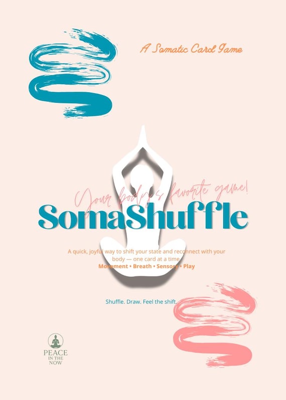 Somatic Card Game SomaShuffle | Nervous System Reset Deck (PDF)