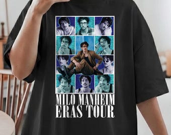 Milo Manheim Ära Tour Shirt, Milo Manheim Shirt, Retro Milo Manheim Liebhaber Shirt, Milo Manheim Merch Shirt