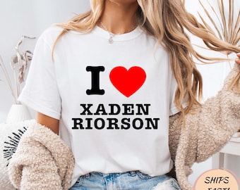 I Love Xaden Riorson-shirt