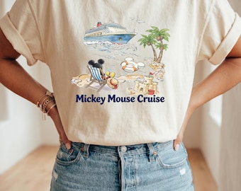 Disney Cruise Line Shirt, Micky Maus Kreuzfahrt T-Shirt, Familienurlaub Kreuzfahrt Outfit, Disney Sommer Strand Ausflug T-Shirt, Castaway Cay Getaway