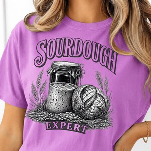 Sourdough Expert PNG | Baking Humor Design | Bakery Lover png | Bread Making Clipart | (Digital Download)