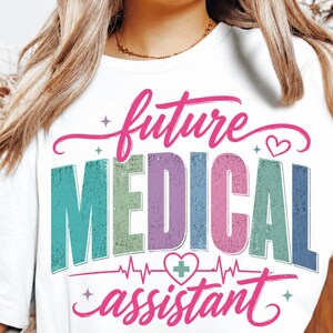 Future Medical Assistant Student Graduation PNG | Medical School Grad Celebration png | Future Healthcare Clipart | (Digital Download)