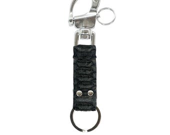 Heavy Duty Ocean Snakeskin Keychain