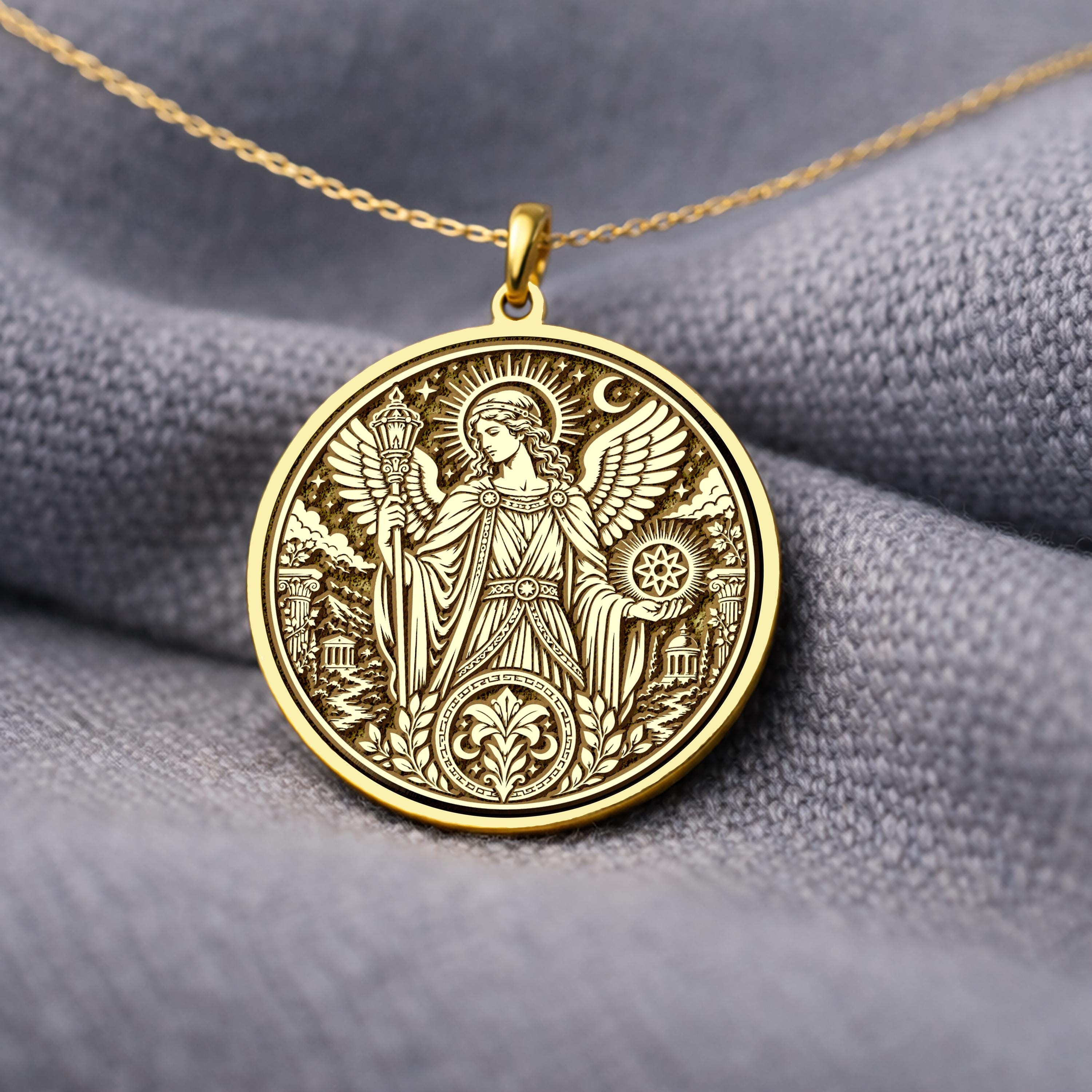 Archangel Haniel - Etsy Norway