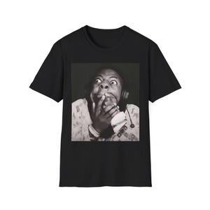 Camiseta IShowspeed con cara sorprendida / Camiseta de algodón con meme monocromático