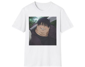 Vêtements JJK Jujutsu Kaisen, t-shirts anime Jujutsu Kaisen, tshirt toji drôle, vêtements meme drôles anime, tshirt graphique Jujutsu Kaisen