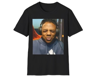 -shirt ISHOWSPEED Reaction Face | T-shirt photo meme, vêtements pour gamer en streaming