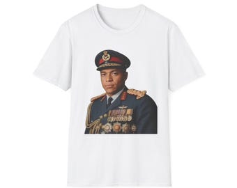 Koszulka z memem mbappe dictator, mbappe dictator, odzież memowa, koszulka piłkarska, koszulka real madrid