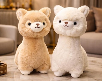 かわいいアルパカぬいぐるみ 23cm 30cm 柔らかいラマぬいぐるみ かわいい部屋の装飾ギフト
