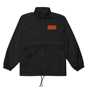 Uniseks windjack River Rats geborduurd