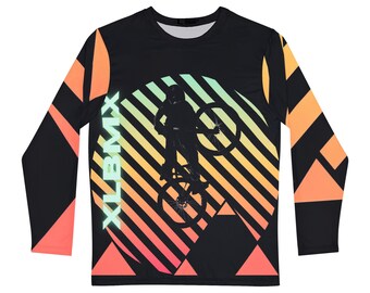 ■LUMEN■ all over print shirt 2181B047_001 Men's Long Sleeve Shirt Graphic Design All Over Print Jersey