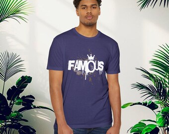 FAMOUS Crown Graffiti T-shirt | Streetwear Urban Drip