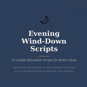 Roteiros para Relaxar à Noite | 10 Meditações Guiadas para Relaxar e Aliviar a Ansiedade ao Dormir (Download em PDF)