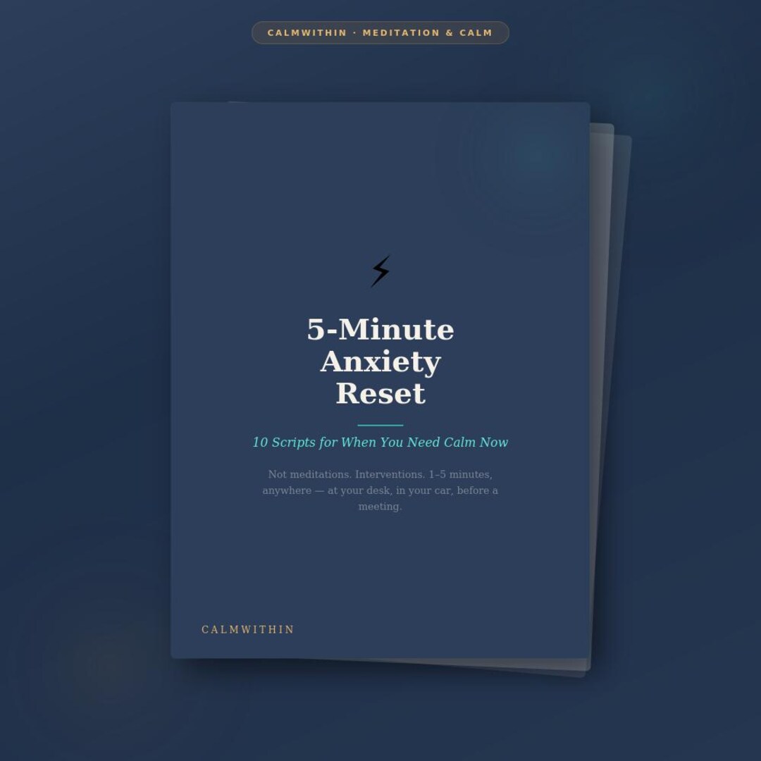 5-minute Anxiety Reset Scripts | Grounding Exercises, Coping Skills ...
