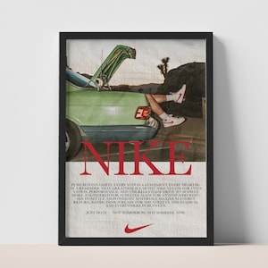 90s Nike Poster - Etsy
