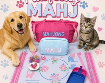 The Pawfectly  Mahj Collection