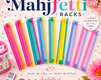 Special Edition Mahjfetti Mahjong Rack Set