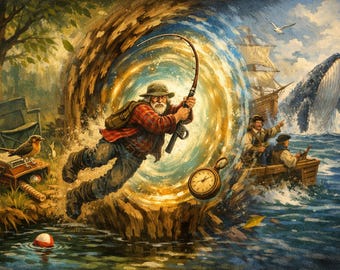 George and the Time‑Travel Fish- A Short Story
