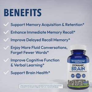 Dynamic Brain Supplement: Memory, Focus, Cognitive Boost Capsules image 2