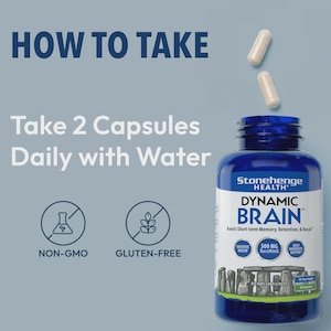 Dynamic Brain Supplement: Memory, Focus, Cognitive Boost Capsules image 4