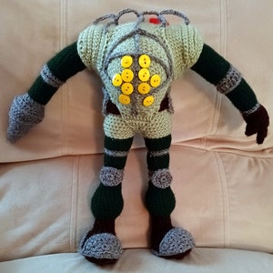 Big Daddy, a Handmade Crochet Doll