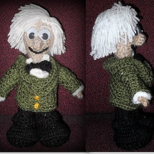 Small Third Doctor (1970 to 1974), a Handmade Doctor Who Doll