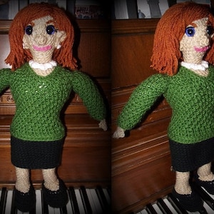 Bree Van de Kamp, ręcznie robiona lalka na szydełku