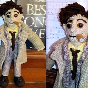 Lt. Columbo, a (large) handmade detective doll