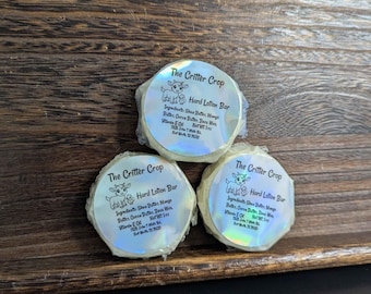 Triple Butter Hard Lotion Bar- Unscented