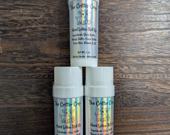 Triple Butter Hard Lotion Roll Up- Unscented