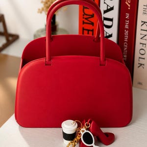 Op The Devil Wear Prada geïnspireerde popcornemmer + sleutelhangerset, portemonnee, hoge hak - zonnebril - koffiekopje, snelle verzending VS.