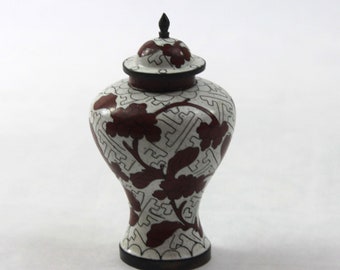 Vintage Cloisonné Duck Goose Figurine