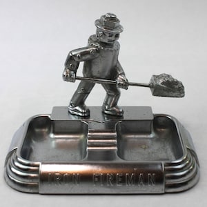 Iron Fireman Ashtray - Etsy