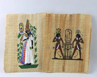 Egyptian Papyrus Art Vintage