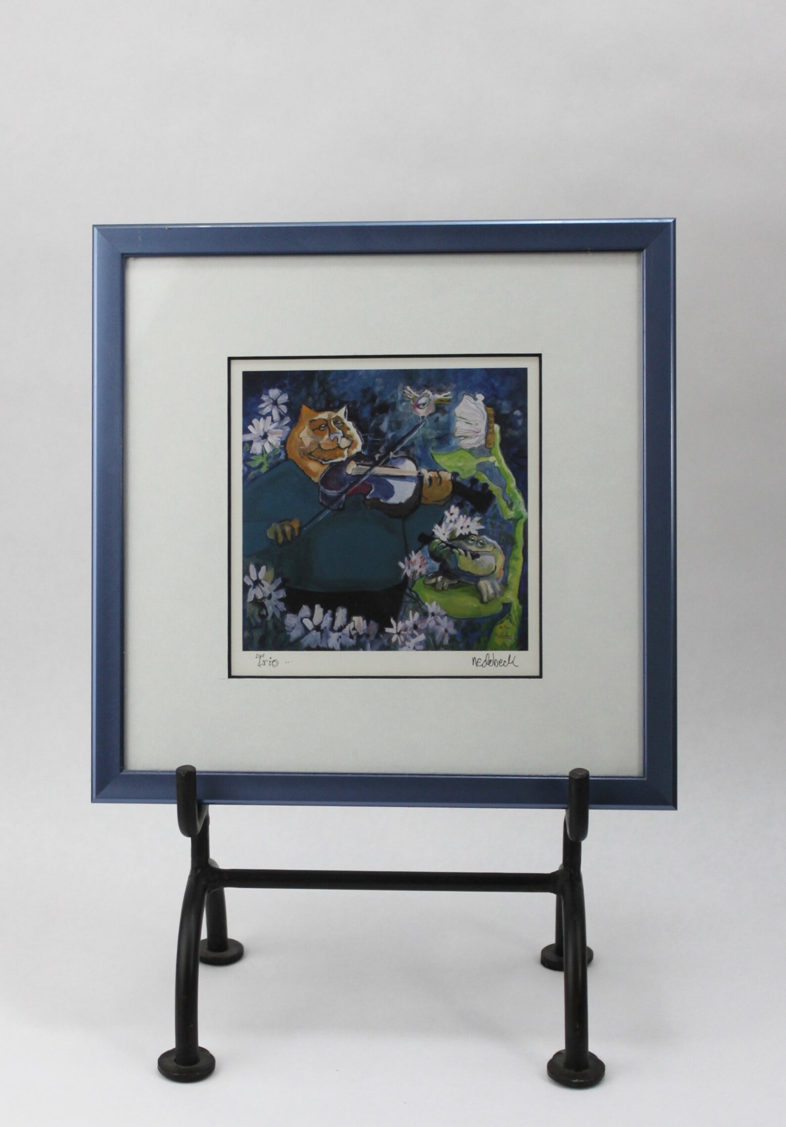 Don Nedobeck Trio Art Print Vintage Etsy