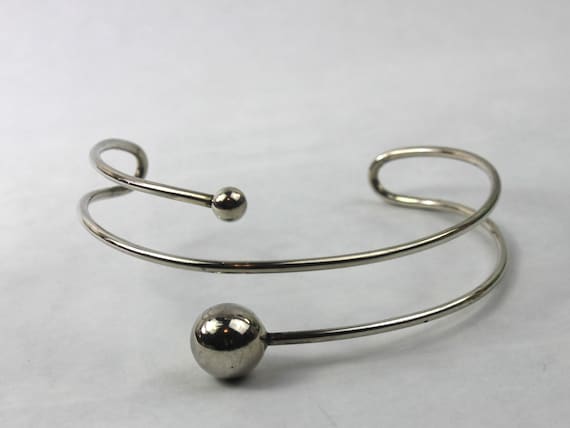 MCM Modernist Architectural Choker Cuff Necklace